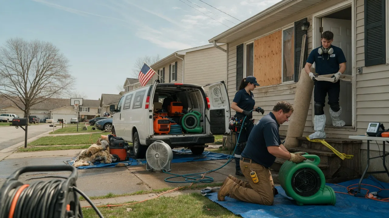 Water Damage Restoration in Little Lake, MI near me